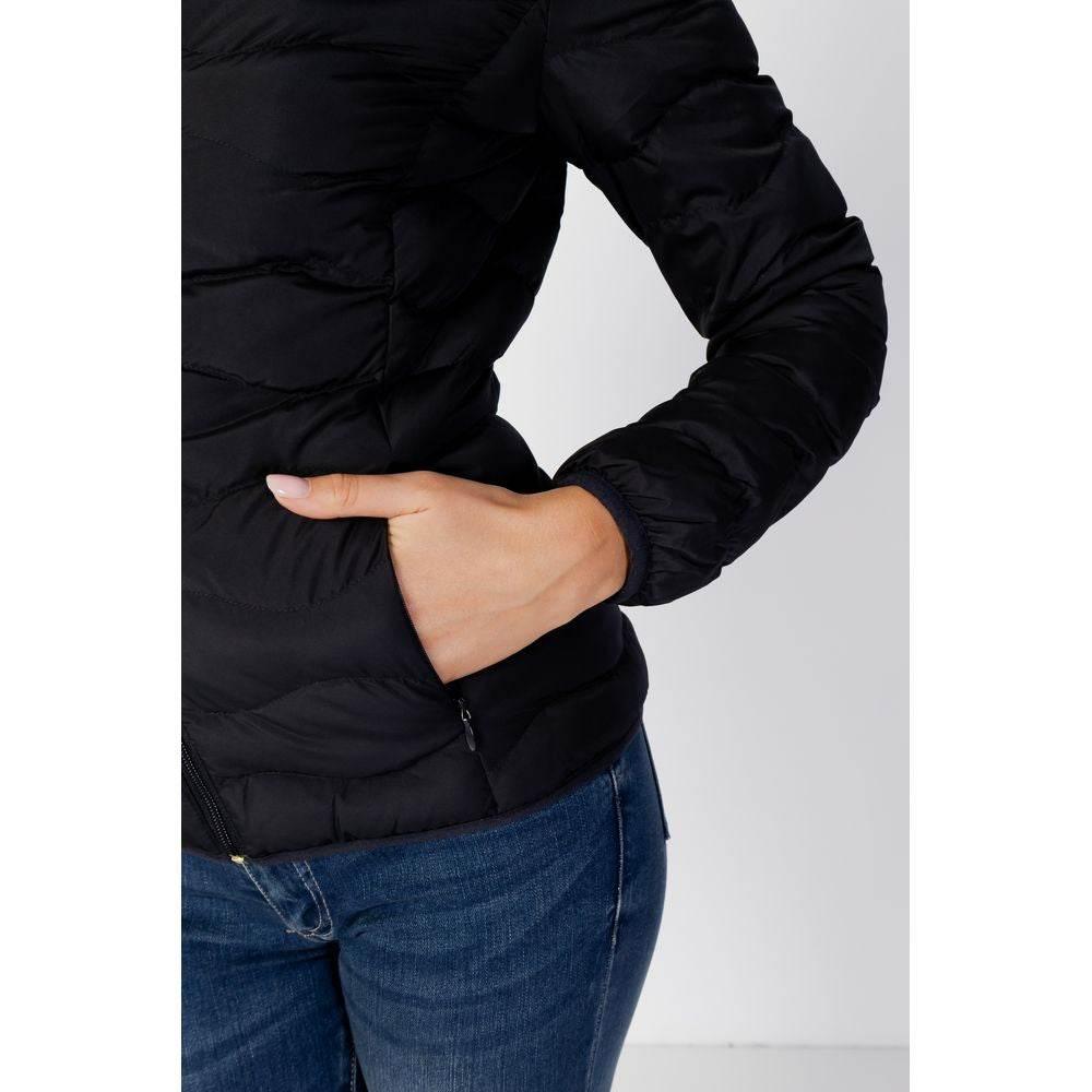 EA7 Emporio Armani Black Polyester Jackets & Coat - Hilstor