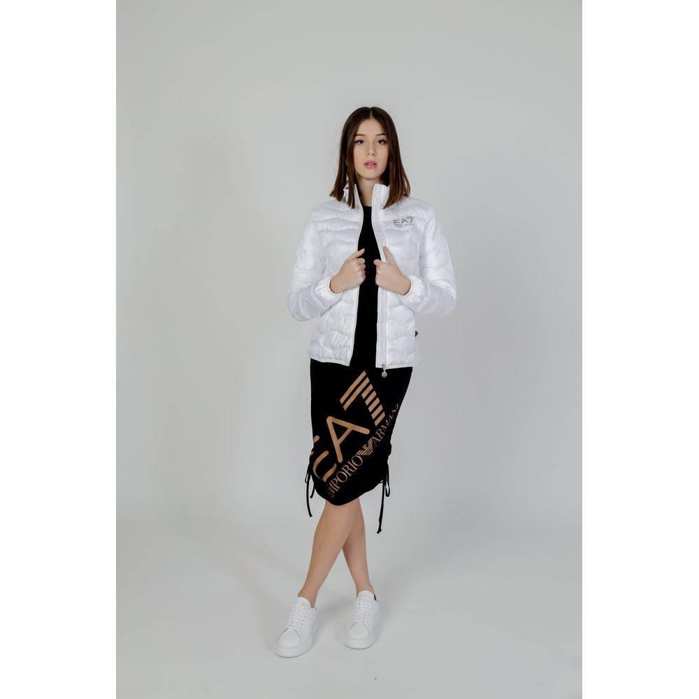EA7 Emporio Armani White Polyester Jackets & Coat - Hilstor
