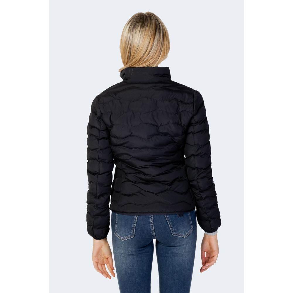 EA7 Emporio Armani Black Polyester Jackets & Coat - Hilstor
