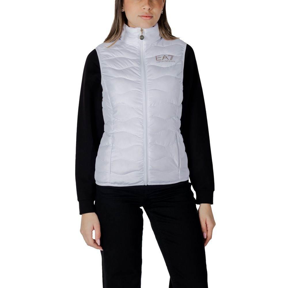 EA7 Emporio Armani White Polyester Jackets & Coat - Hilstor