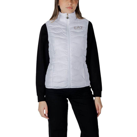 EA7 Emporio Armani White Polyester Jackets & Coat - Hilstor