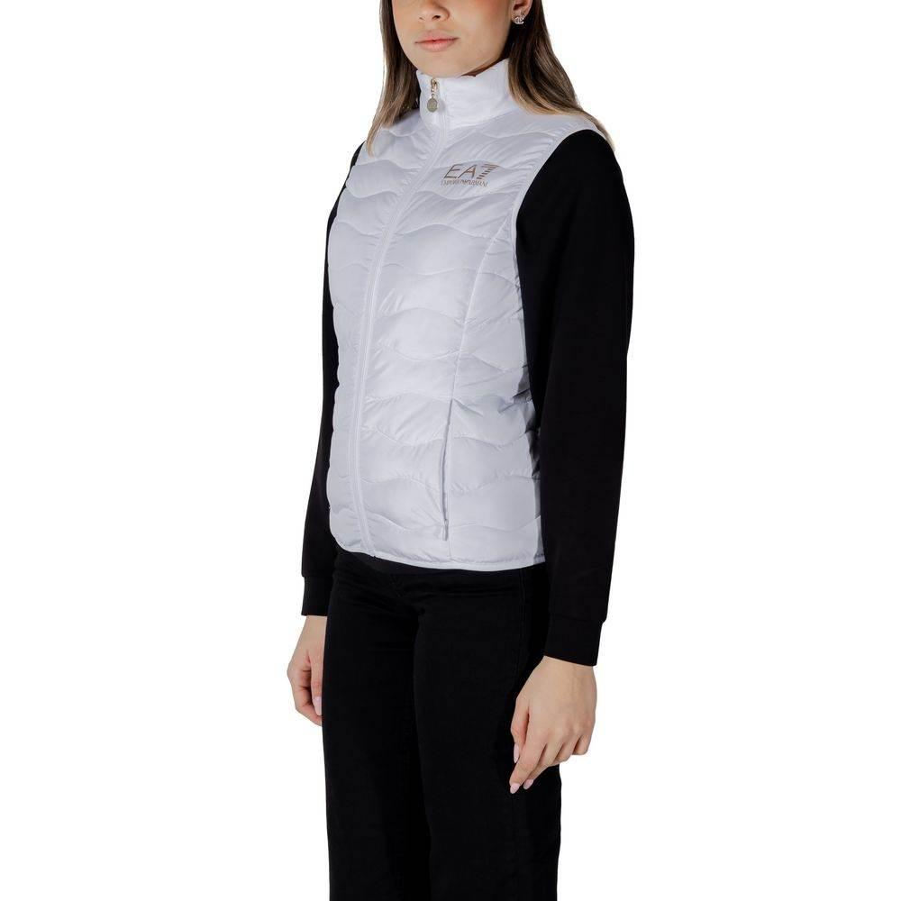 EA7 Emporio Armani White Polyester Jackets & Coat - Hilstor