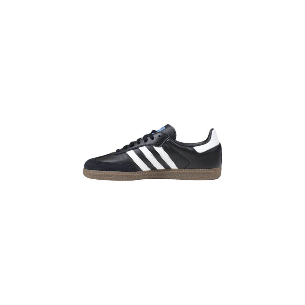 Adidas Black Leather Sneaker - Hilstor
