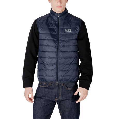 EA7 Emporio Armani Blue Polyamide Jacket - Hilstor