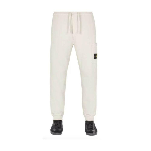 Stone Island Beige Cotton Men's Track Pant - Hilstor