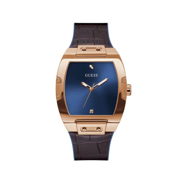 Guess Brown Silicone Watch - Hilstor