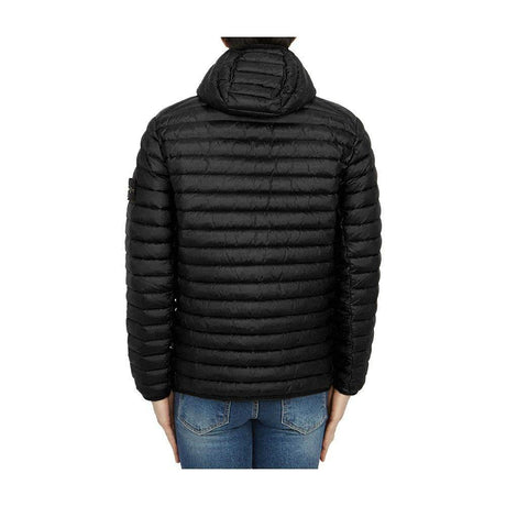Stone Island Black Nylon Jacket - Hilstor