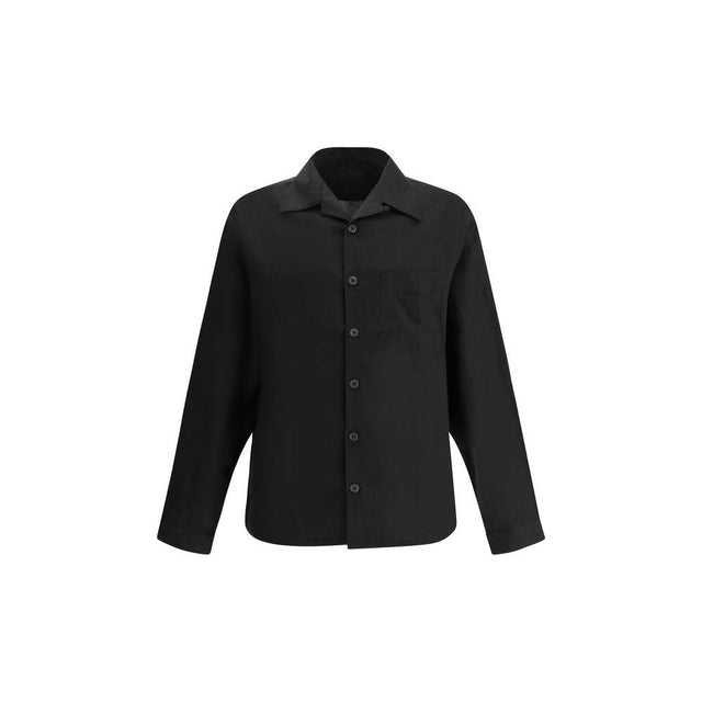 Prada Black linen Shirt - Hilstor