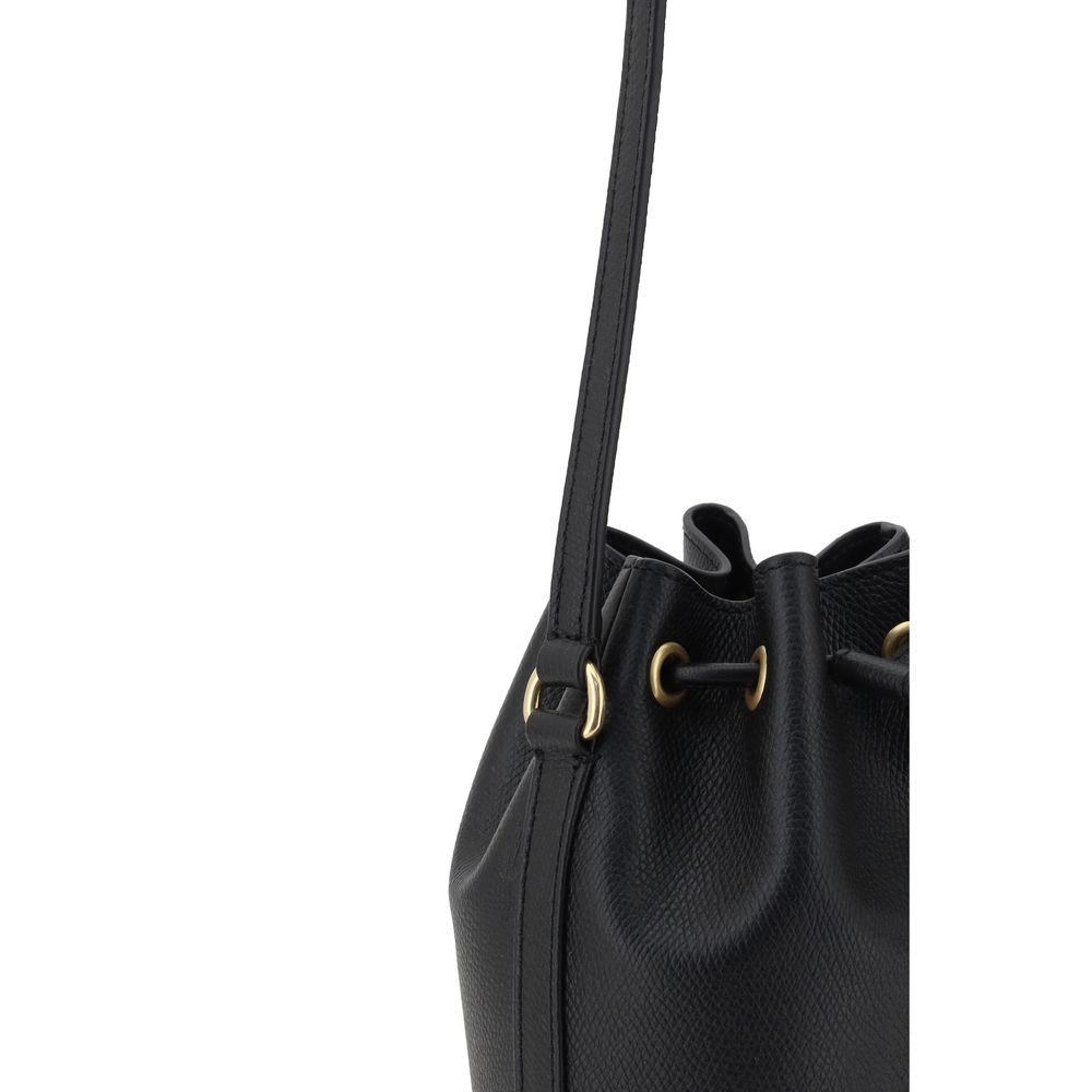 Valentino Garavani Mini Vlogo Bucket Bag med snoretræk