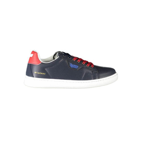 Gas Blue Polyester Sneaker - Hilstor