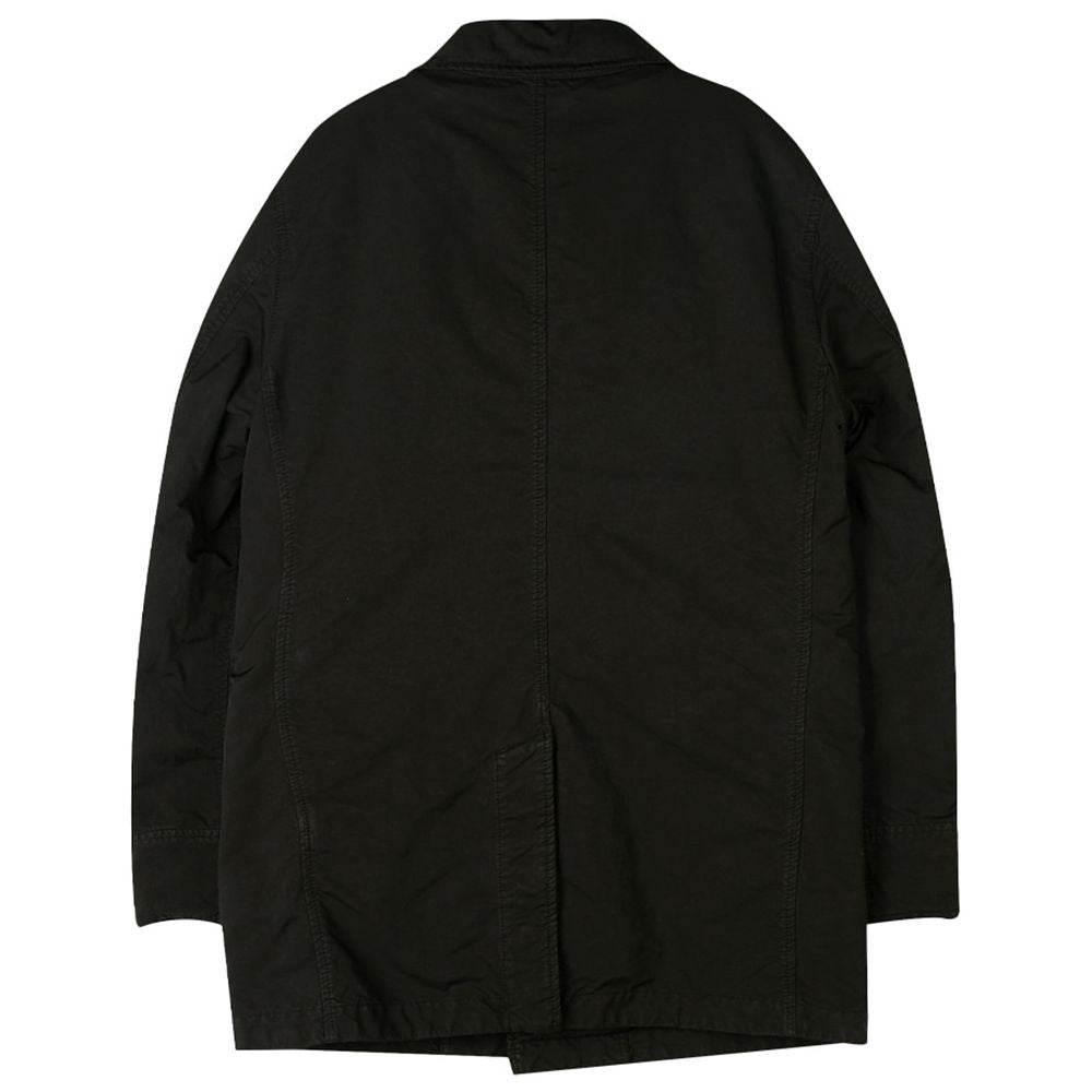 Stone Island Black Polyester Jacket - Hilstor