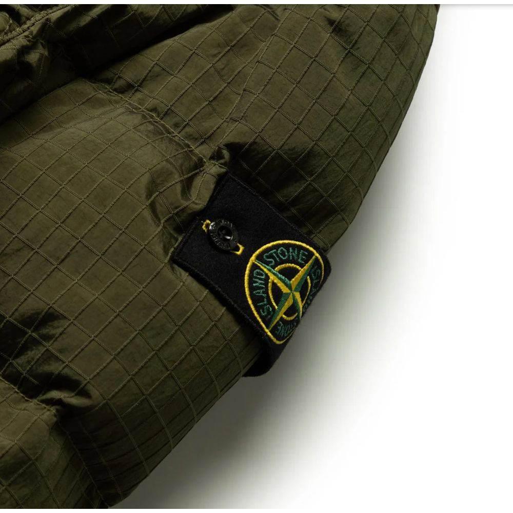 Stone Island Green Nylon Men Parka - Hilstor