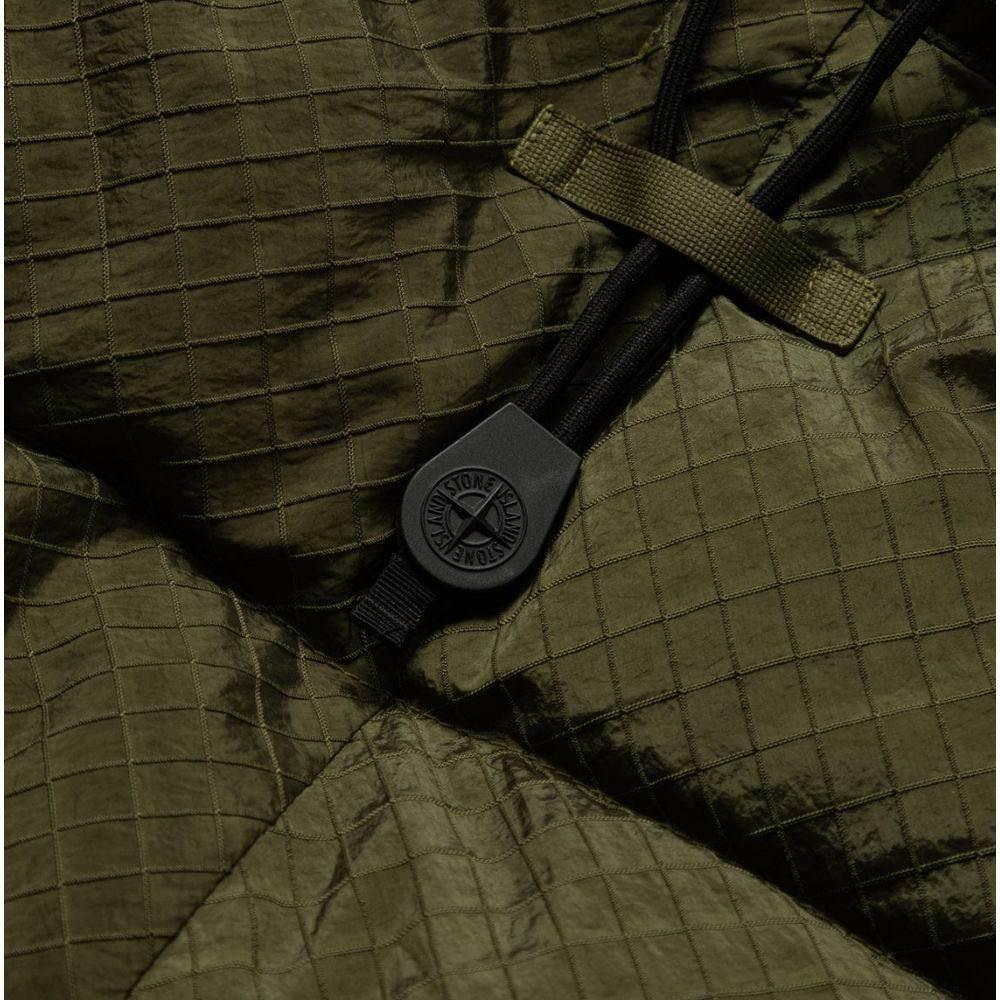 Stone Island Green Nylon Men Parka - Hilstor
