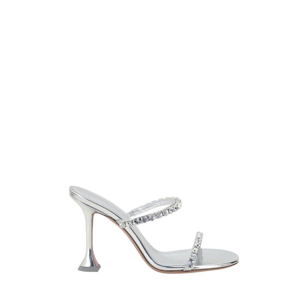 Amina Muaddi Gigi Slipper Sandals - Hilstor