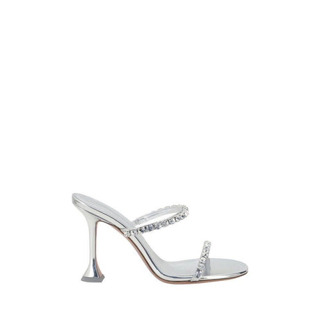 Amina Muaddi Gigi Slipper Sandals - Hilstor