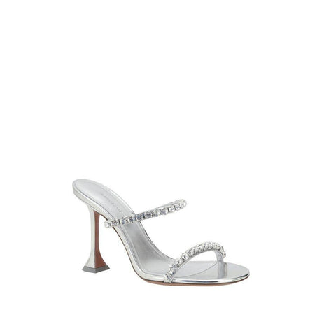 Amina Muaddi Gigi Slipper Sandals - Hilstor