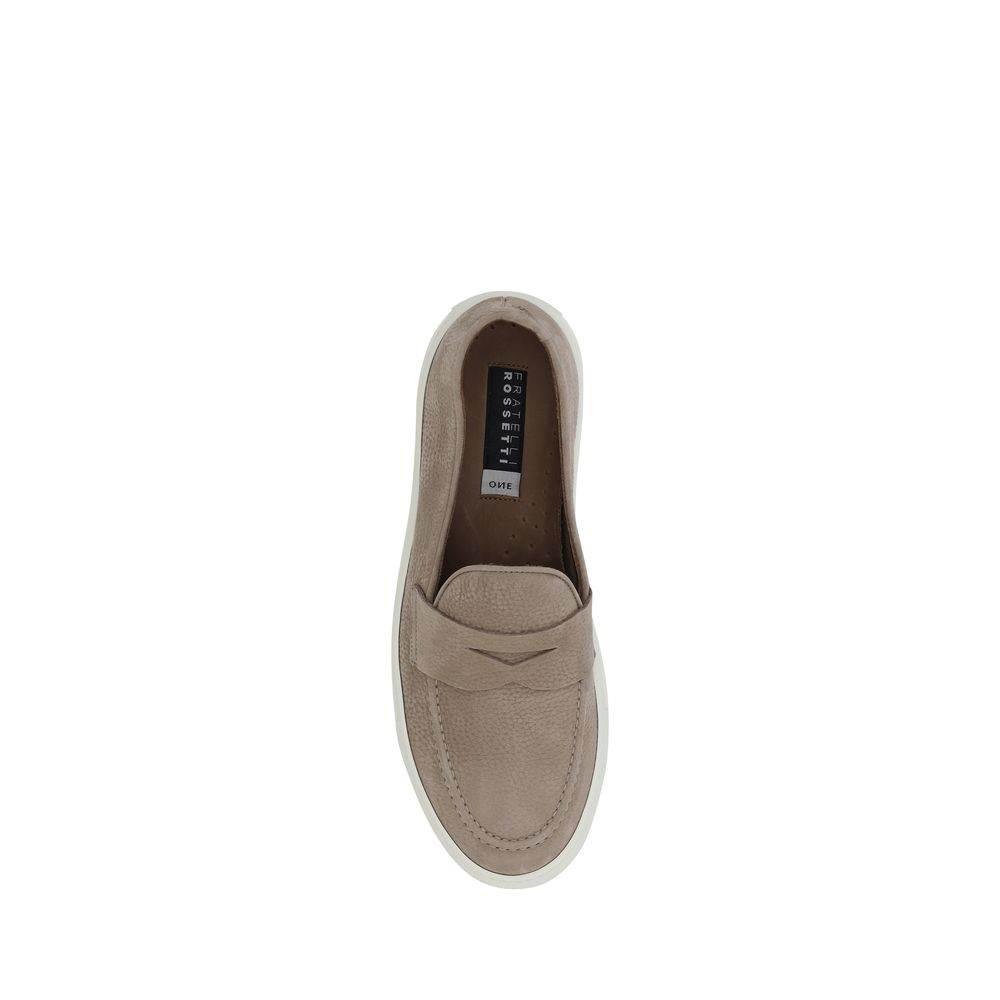 Fratelli Rossetti Hammered leather Loafers - Hilstor