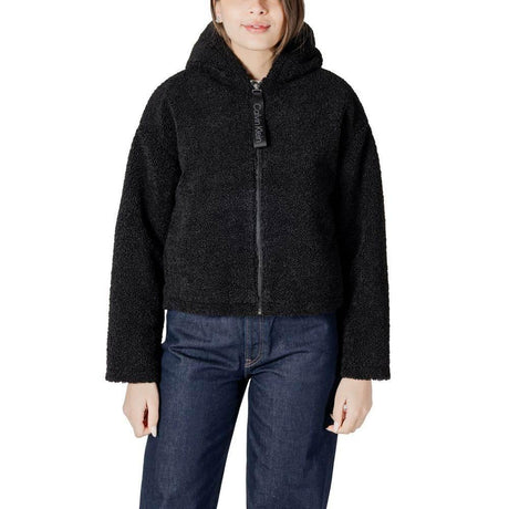 Calvin Klein Jeans Black Polyester Jackets & Coat - Hilstor