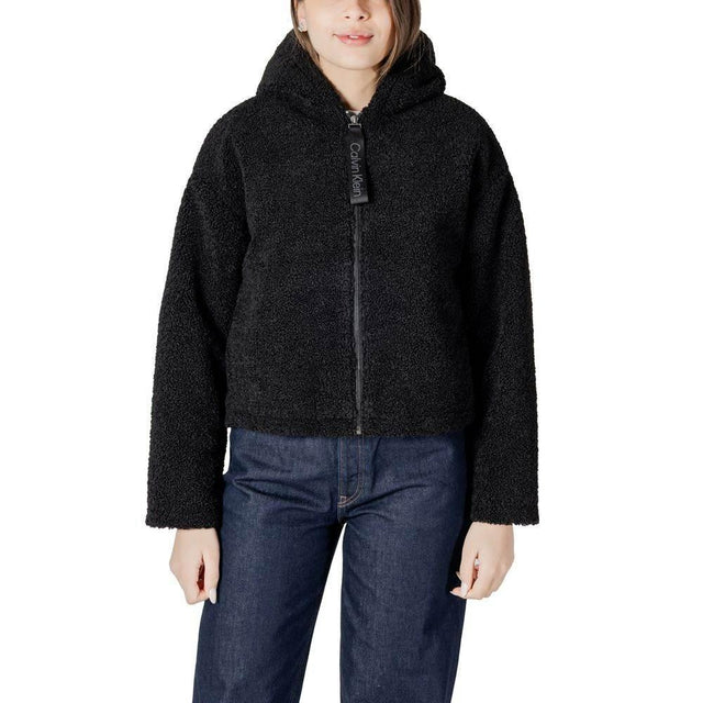Calvin Klein Jeans Black Polyester Jackets & Coat - Hilstor
