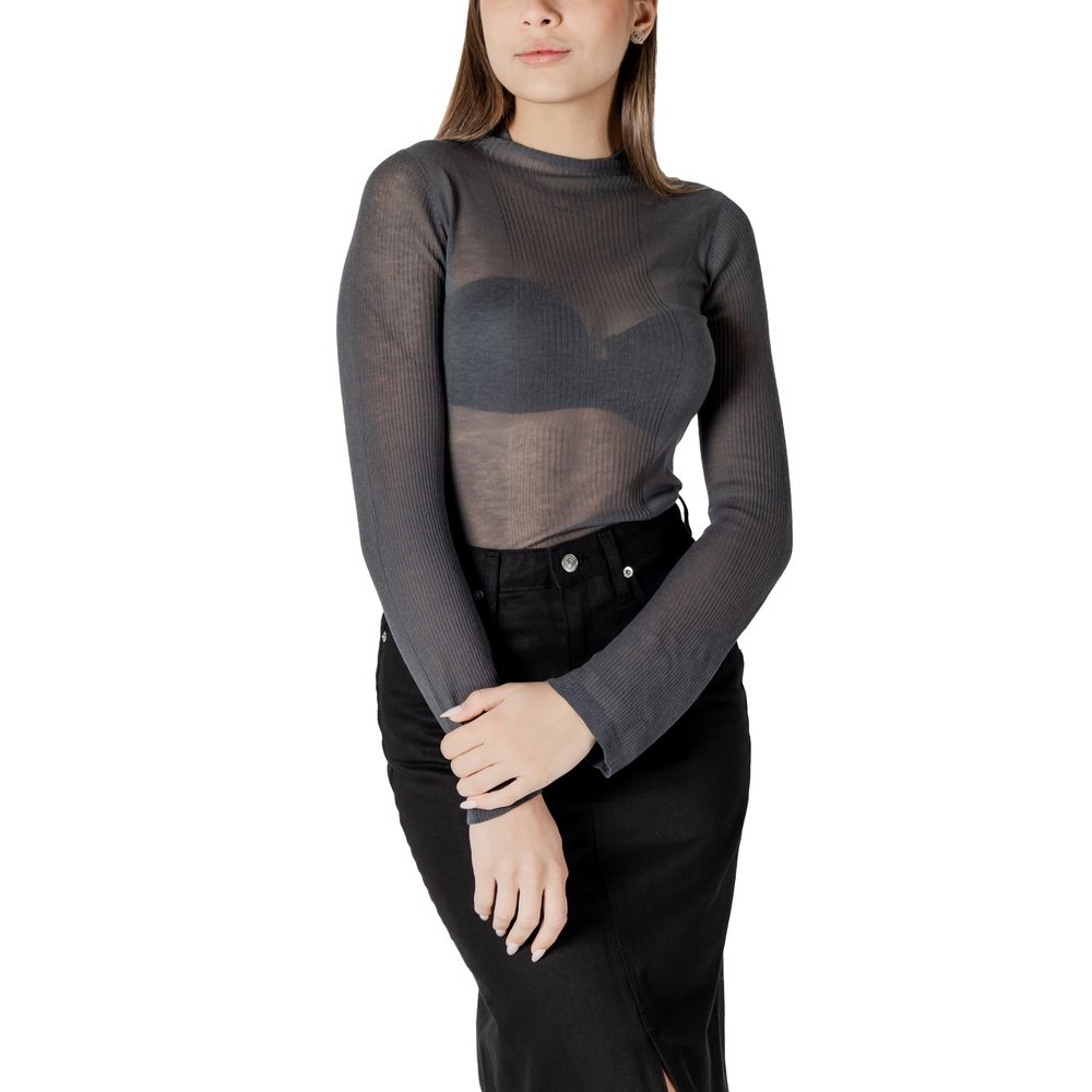 Calvin Klein Jeans Grå Akryl Toppe &amp; T-shirt