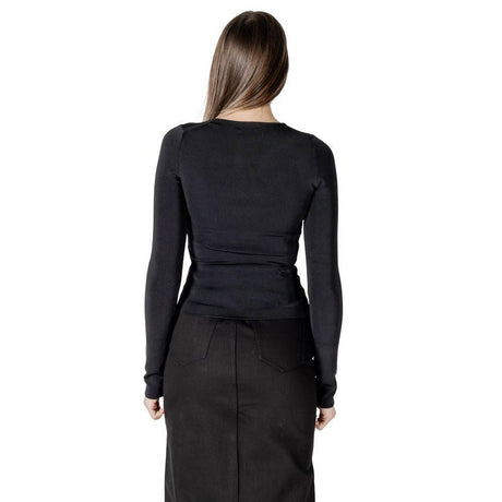 Calvin Klein Jeans Black Rayon Tops & T-Shirt - Hilstor