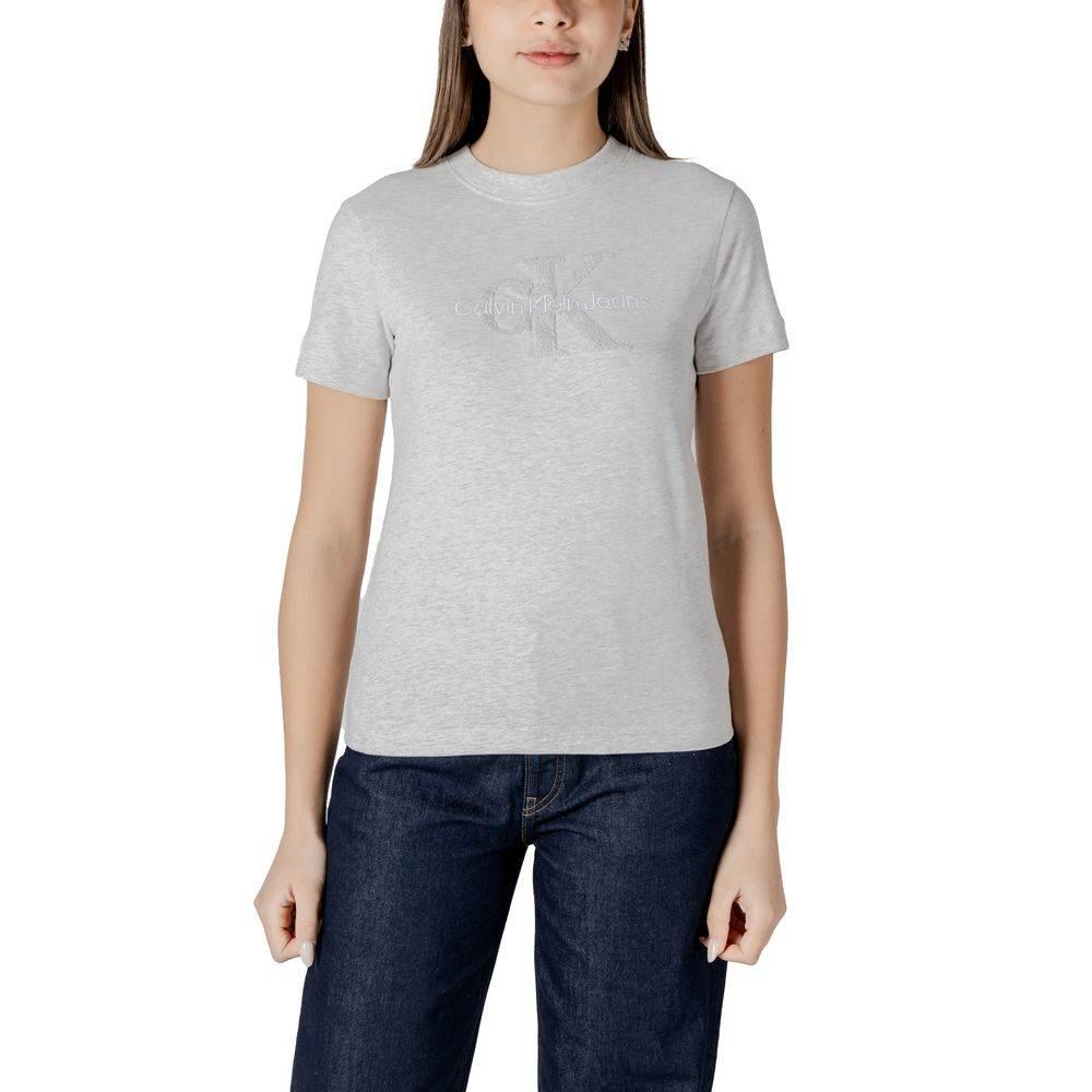 Calvin Klein Jeans Grå Bomuld Toppe & T-shirt