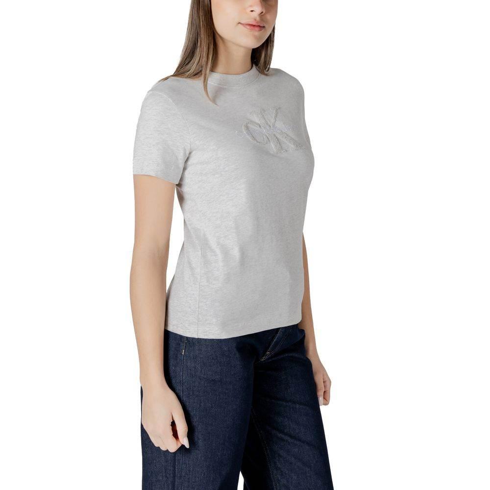 Calvin Klein Jeans Grå Bomuld Toppe & T-shirt