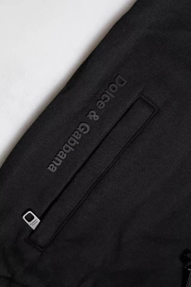 Dolce & Gabbana Black Cotton Jogger Jogging Pants - Hilstor