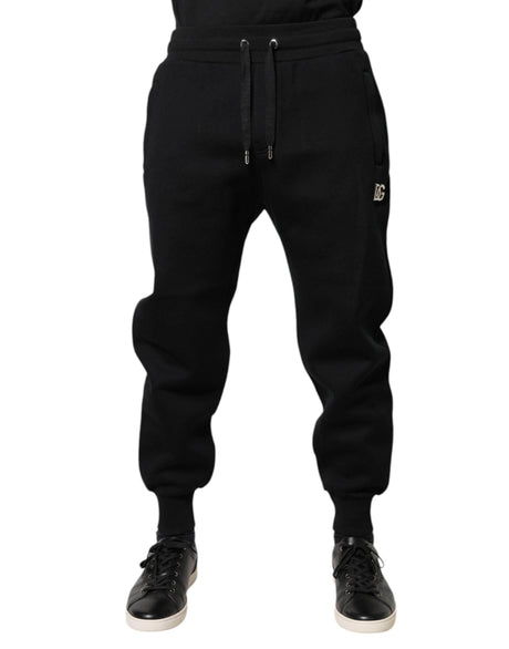Dolce & Gabbana Black Modal Jogger Jogging Pants - Hilstor