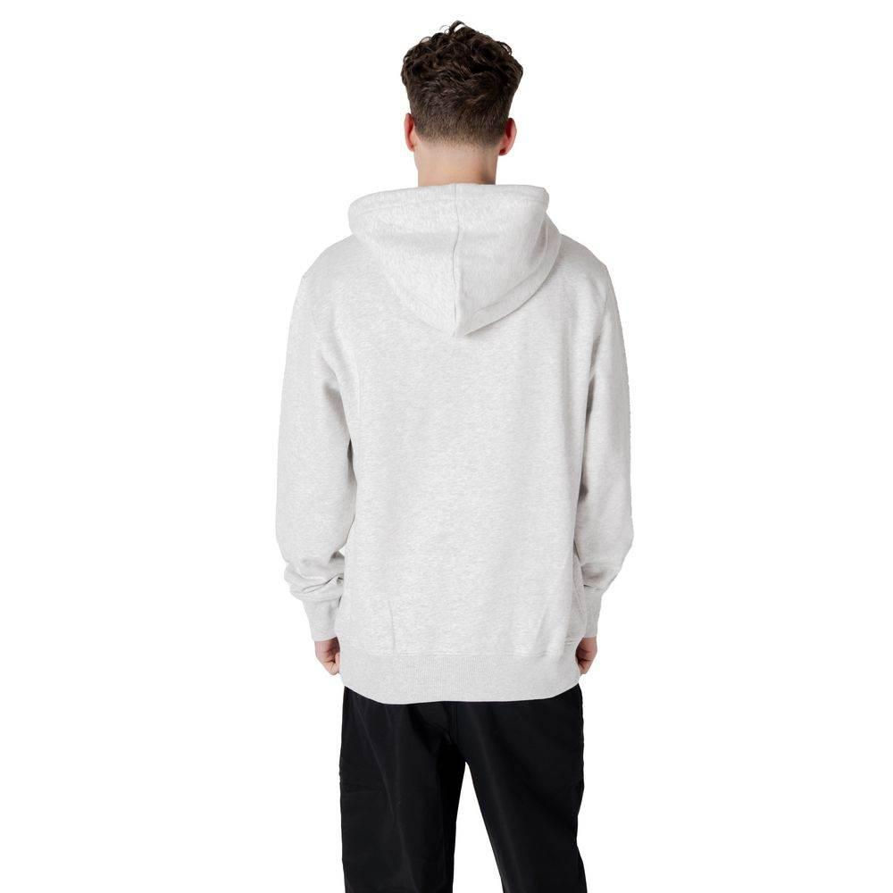 Calvin Klein Jeans Gray Cotton Hoody - Hilstor