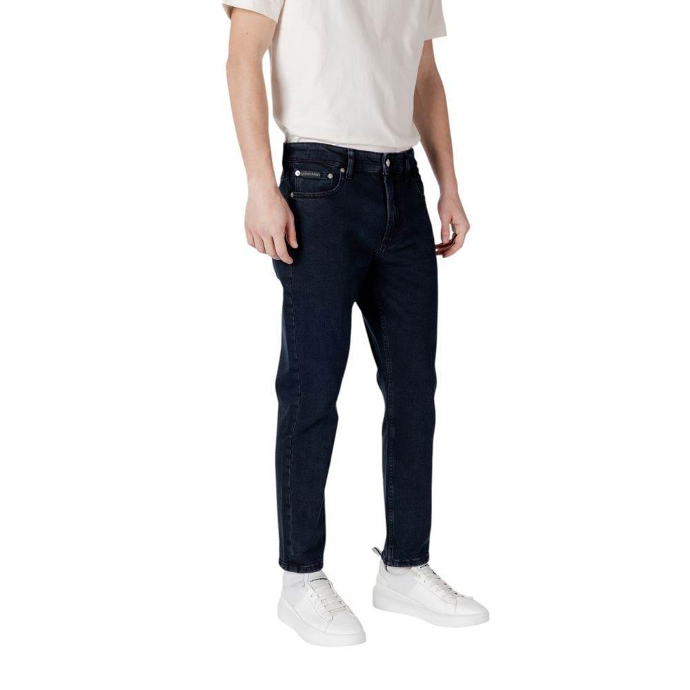 Calvin Klein Jeans Blue Cotton Relaxed Fit Jean - Hilstor