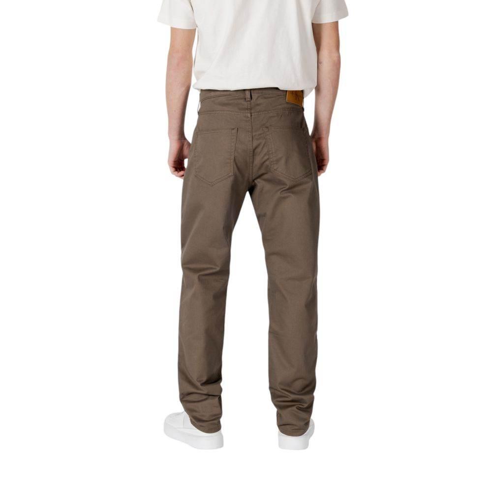 Calvin Klein Jeans Green Cotton Pant - Hilstor