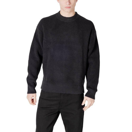 Calvin Klein Jeans Black Organic Cotton Sweater - Hilstor