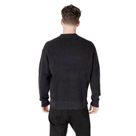 Calvin Klein Jeans Black Organic Cotton Sweater - Hilstor