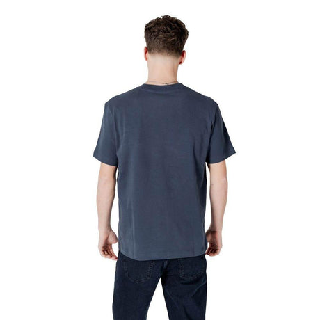 Calvin Klein Jeans Blue Cotton T-Shirt - Hilstor