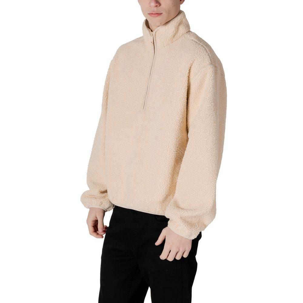 Calvin Klein Jeans Cream Recycled Polyester Jackets & Coat - Hilstor