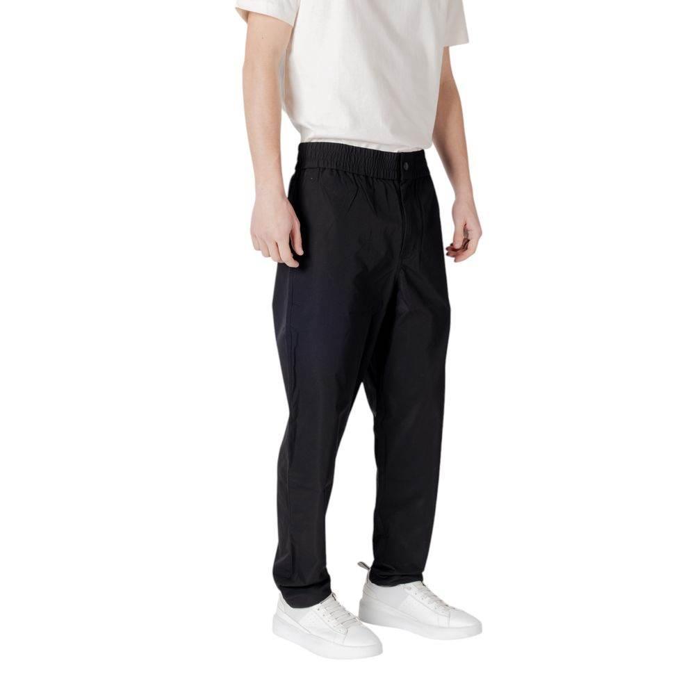 Calvin Klein Jeans Black Polyester Pant - Hilstor