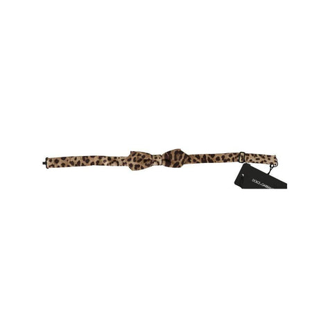 Dolce & Gabbana Brown Silk Ties & Bowty - Hilstor