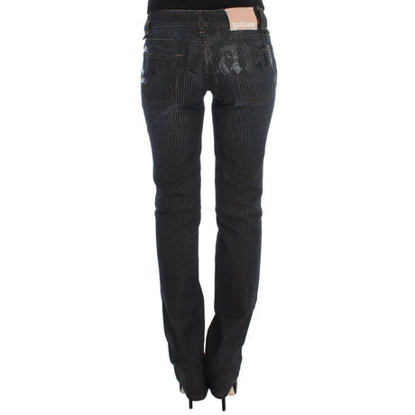John Galliano Blue Cotton Jeans & Pant - Hilstor