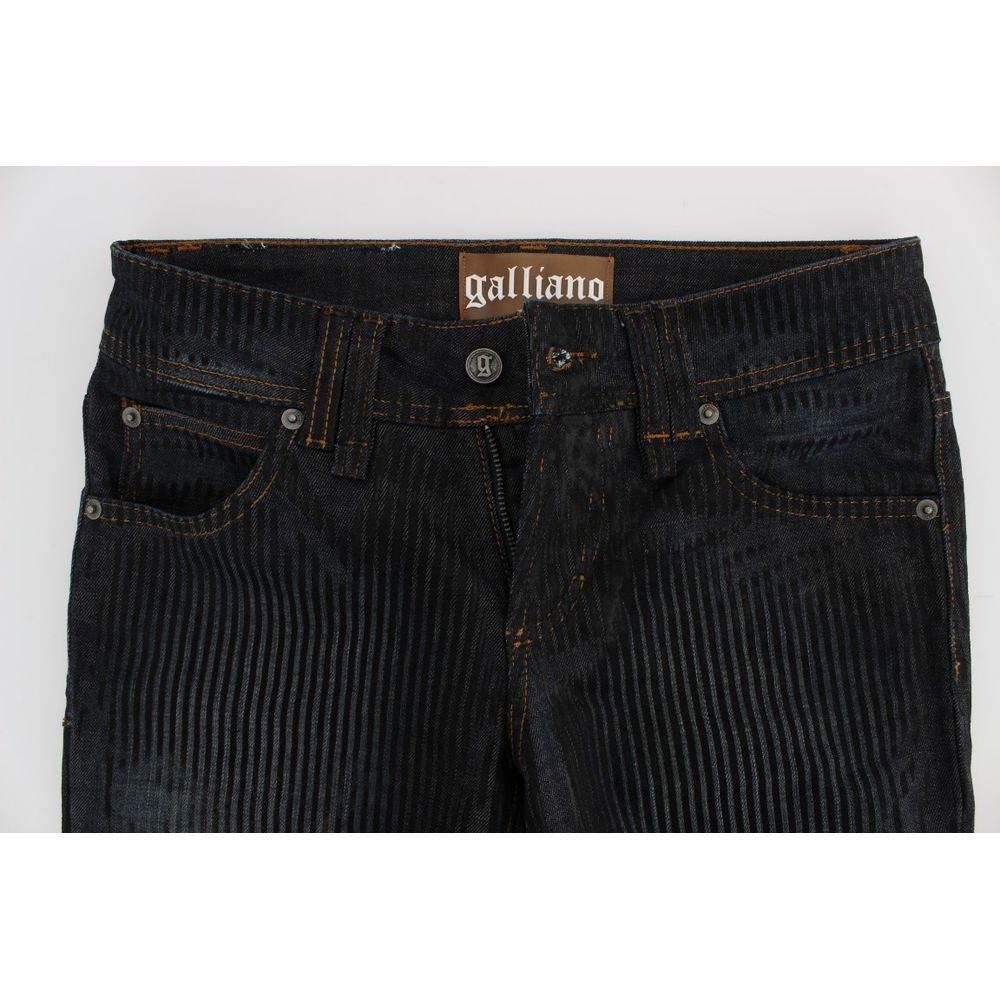 John Galliano Blue Cotton Jeans & Pant - Hilstor
