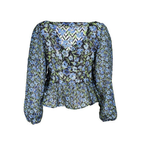 Desigual Blue Polyester Sweater - Hilstor