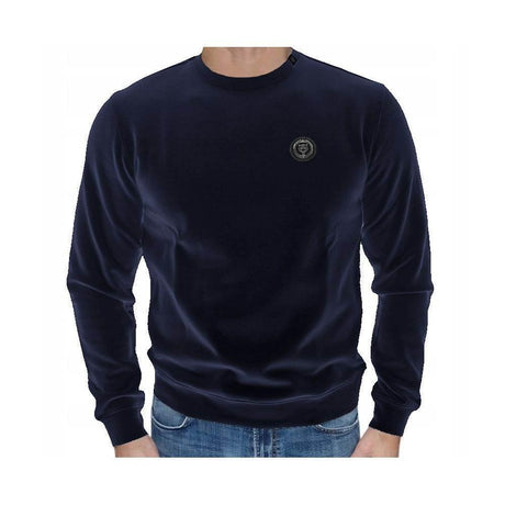 Plein Sport Blue Cotton Sweater - Hilstor