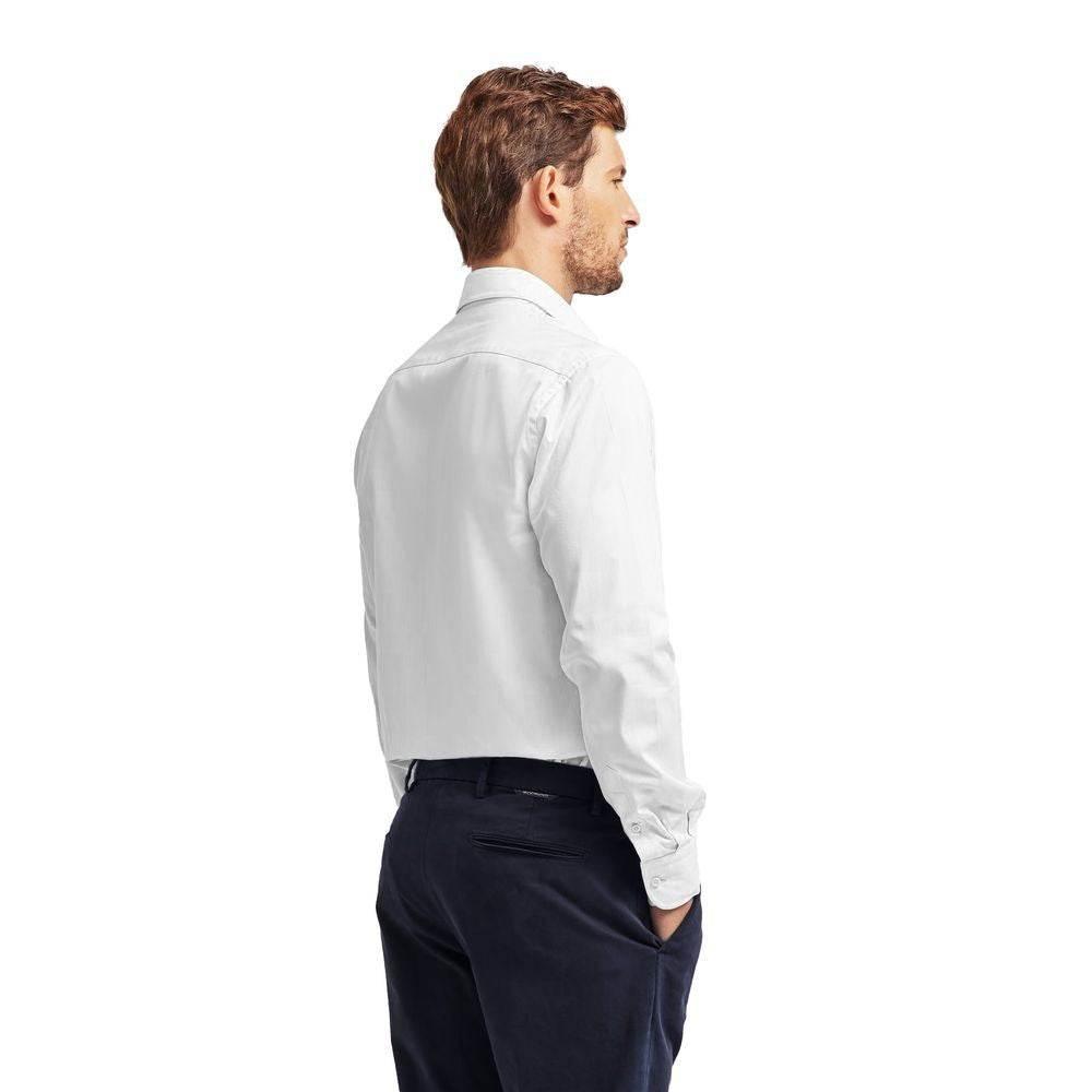Ballantyne White Cotton Shirt - Hilstor