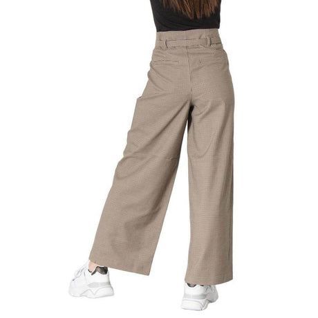 Only Beige Elastane Jeans & Pant - Hilstor