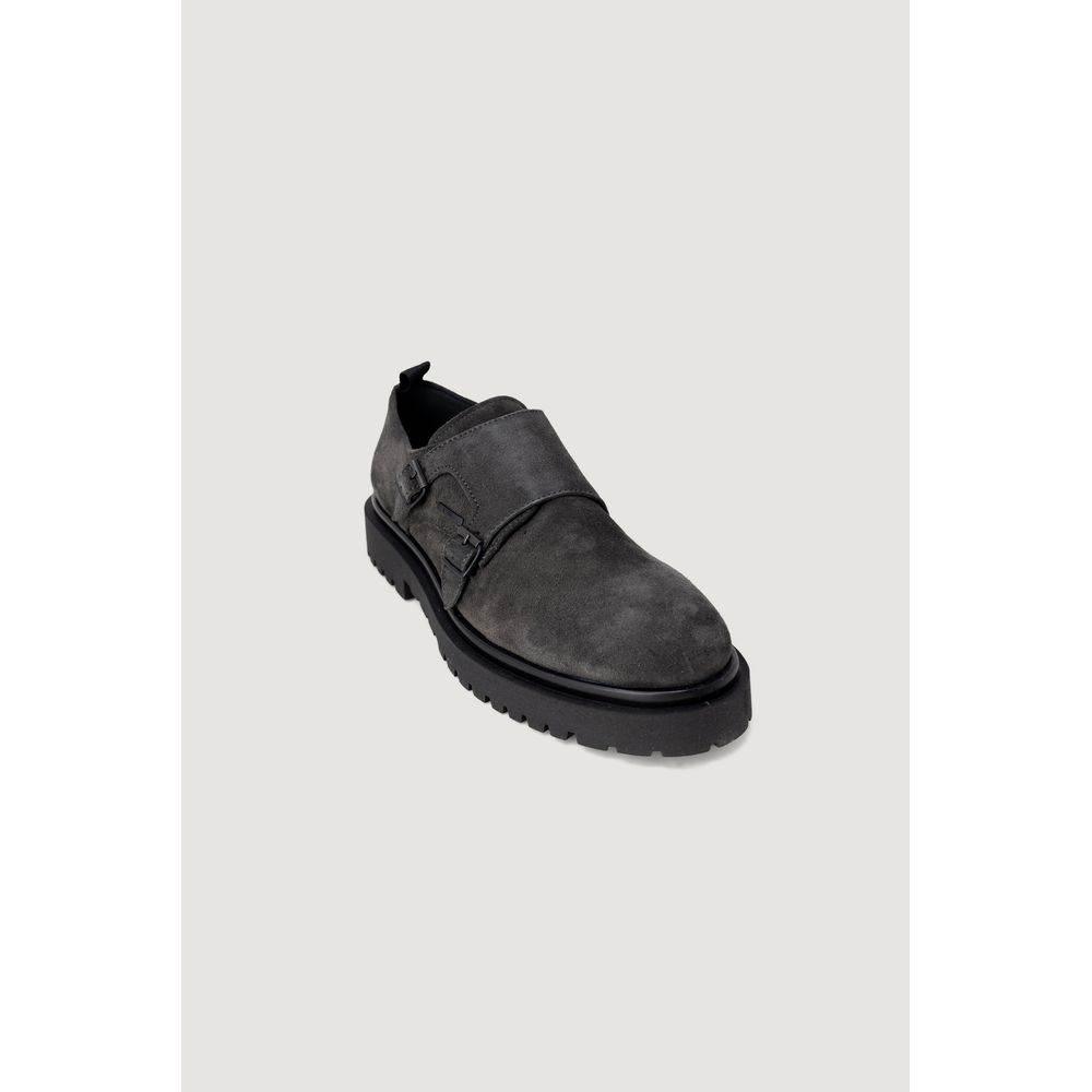 Antony Morato Black Leather Casual - Hilstor