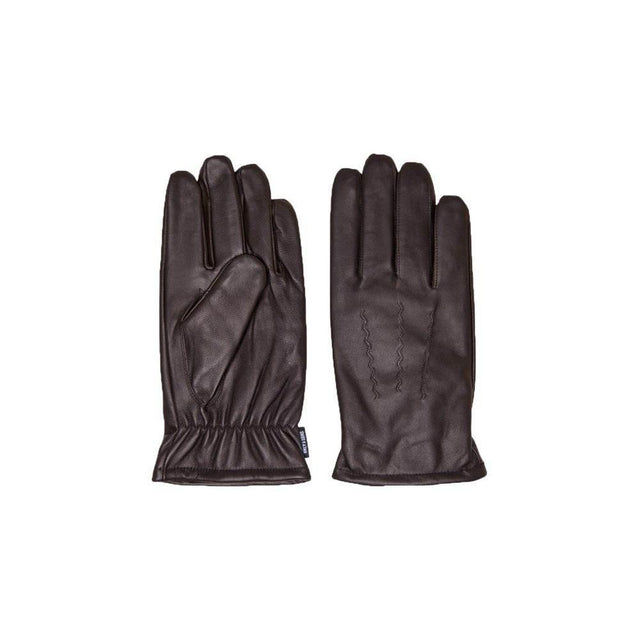 Only & Sons Brown Leather Glove - Hilstor
