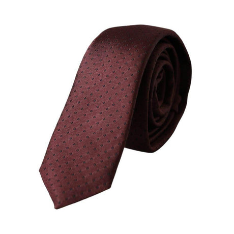 Dolce & Gabbana Brown Silk Ties & Bowty - Hilstor