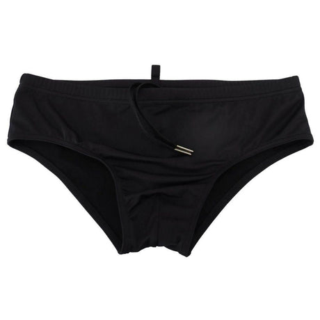 Dsquared² Black Polyamide Swimwear - Hilstor