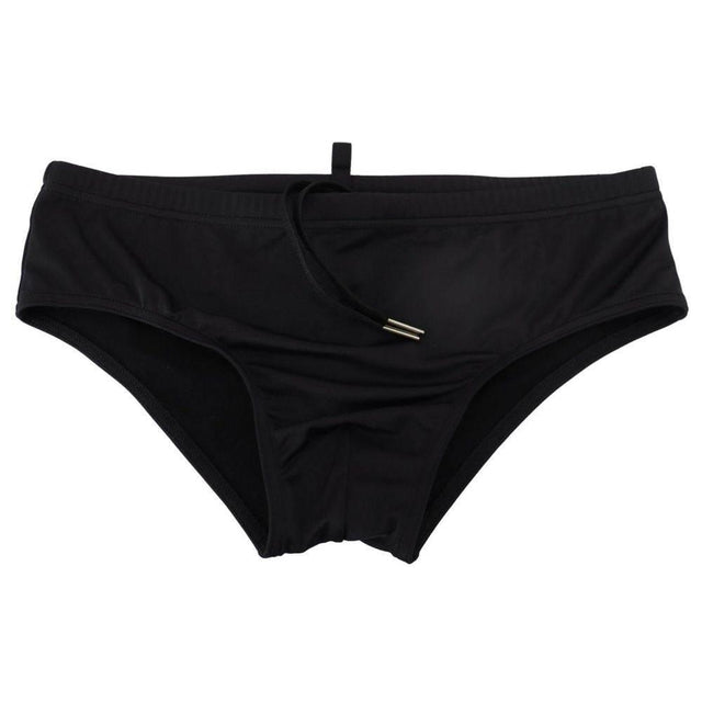 Dsquared² Black Polyamide Swimwear - Hilstor