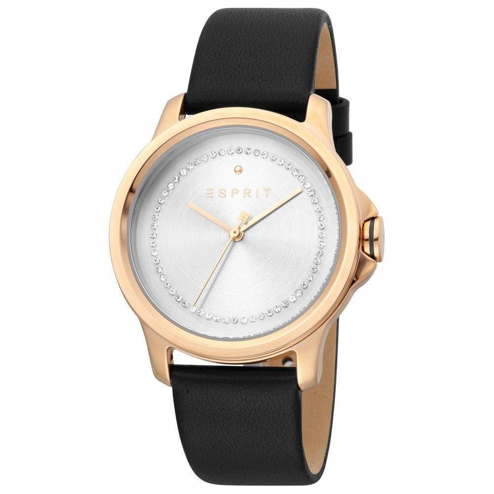 Esprit Rose Gold Leather Watch - Hilstor